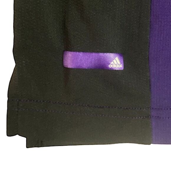 Adidas Mens Medium Polo Golf Shirt Puremotion Colorblock Preppy Coolmax Classic - Picture 7 of 8